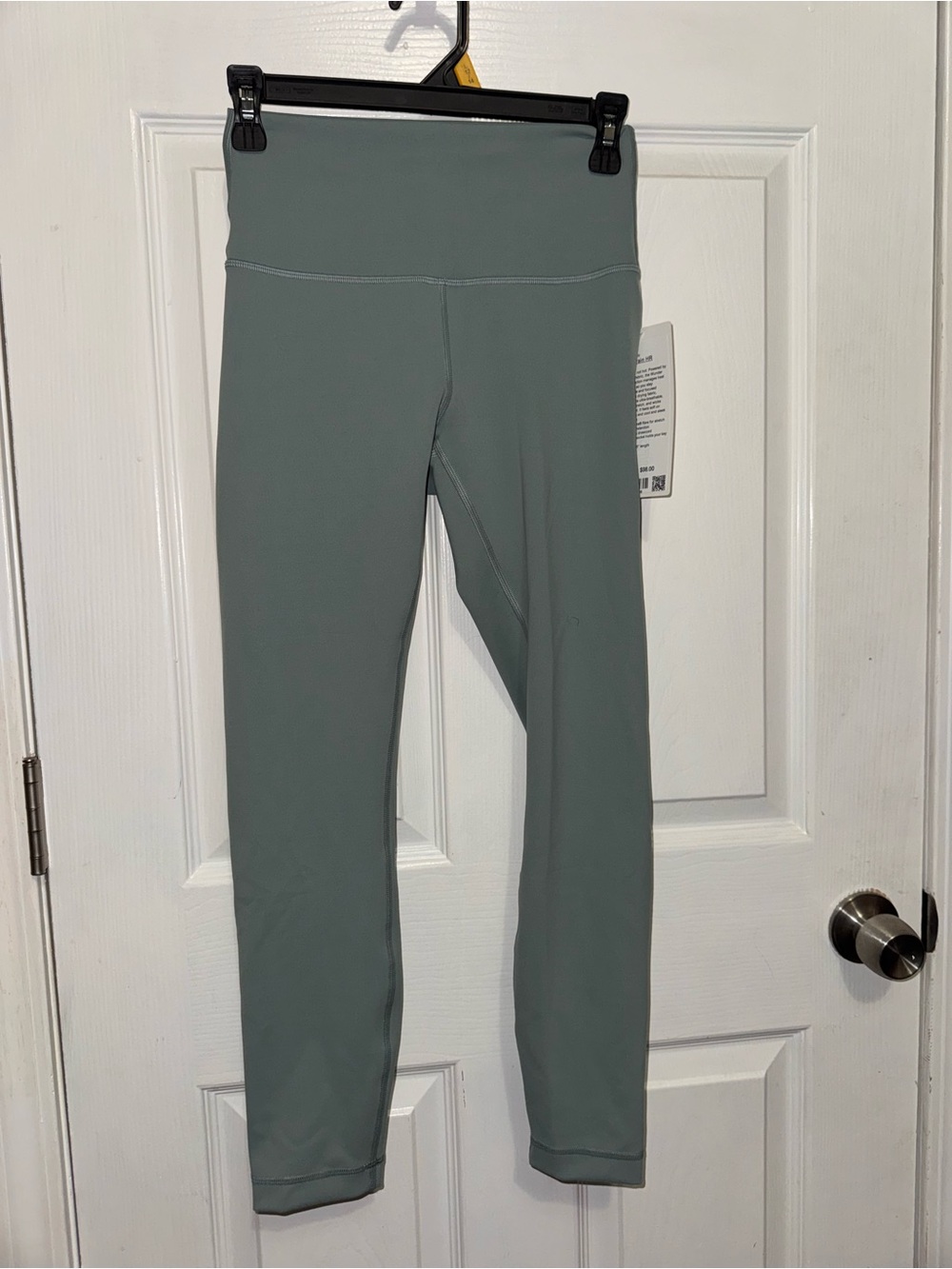 High-Waist Sage Green Leggings